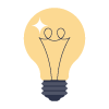 emPerform Icons-09 emPerform lightbulb symbol.