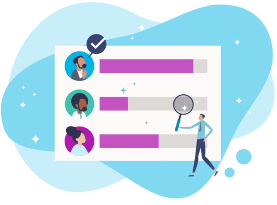 Analyzing employee's based on performance